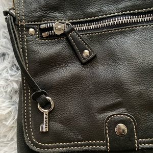Fossil Bag, Black medium size